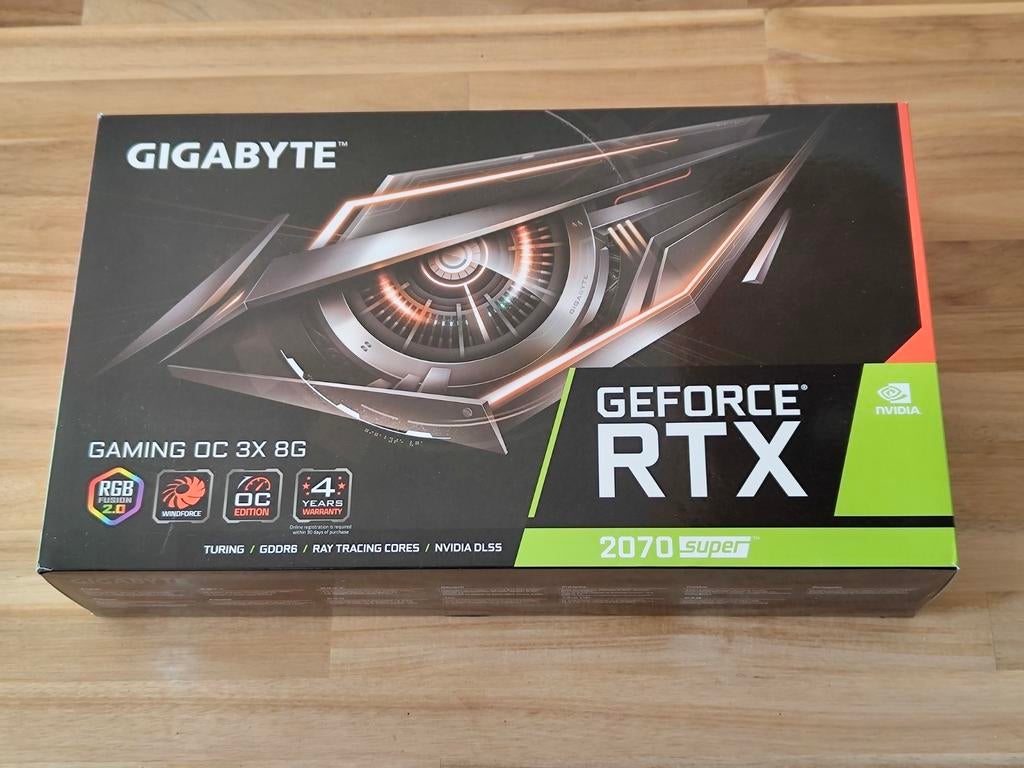Gigabyte GeForce RTX 2070 Super Gaming OC 3X 8G, Computers en Software, Videokaarten, Ophalen of Verzenden