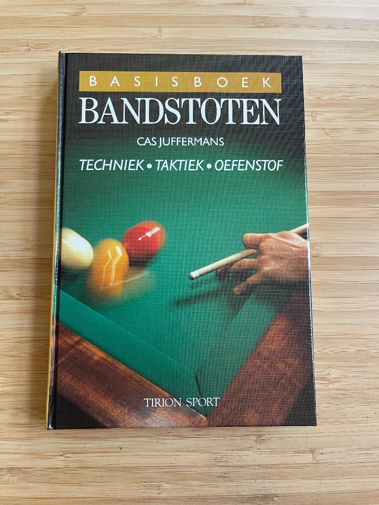 Basisboek Bandstoten Cas Juffermans, Ophalen of Verzenden, Zo goed als nieuw, Overige sporten