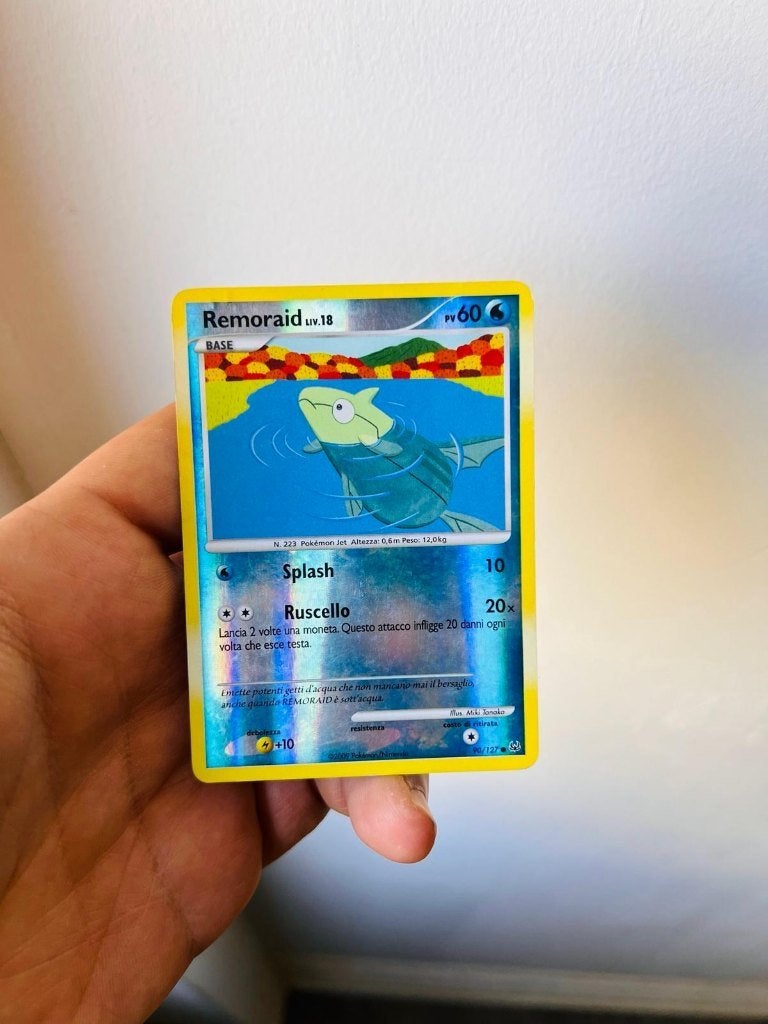 Remoraid 90/127 Reverse Holo Platinum Pokemon, Verzenden, Zo goed als nieuw, Losse kaart, Foil
