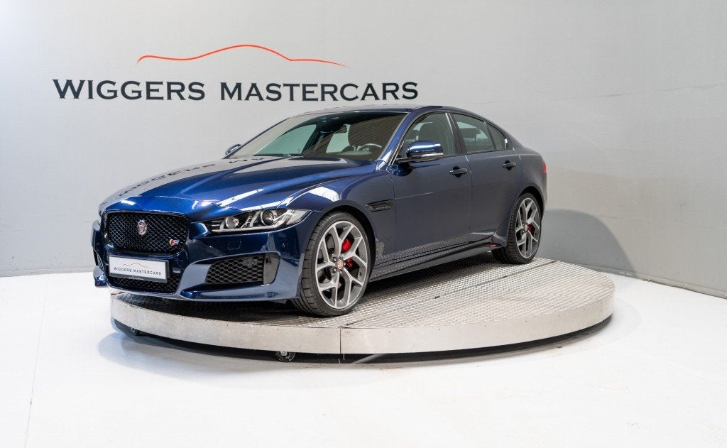 Jaguar XE 3.0 S 340 PK supercharged Aut, Leder, Meridian aud, Auto's, Automaat, Lane Keeping Assist, Gebruikt, 2995 cc