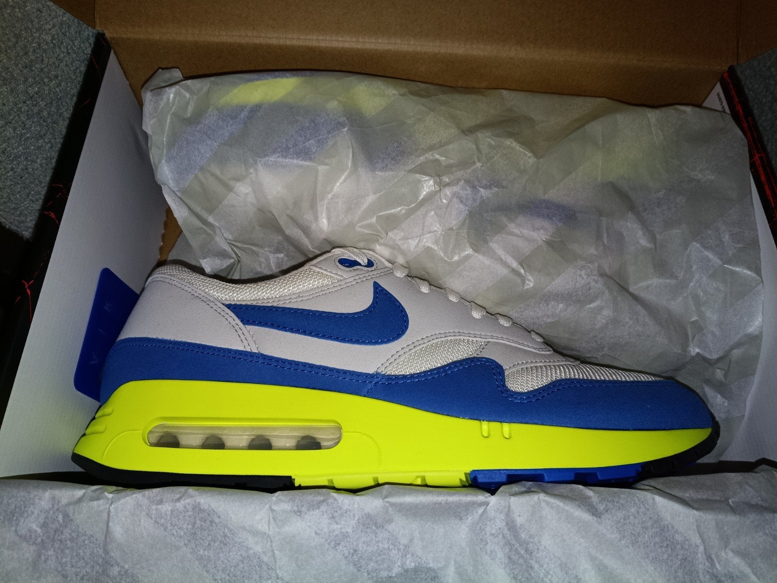 Nike Air Max 1 86' OG Big Bubble Air Max Day 2024 Nieuw 46, Sport en Fitness, Loopsport en Atletiek, Nieuw, Ophalen of Verzenden