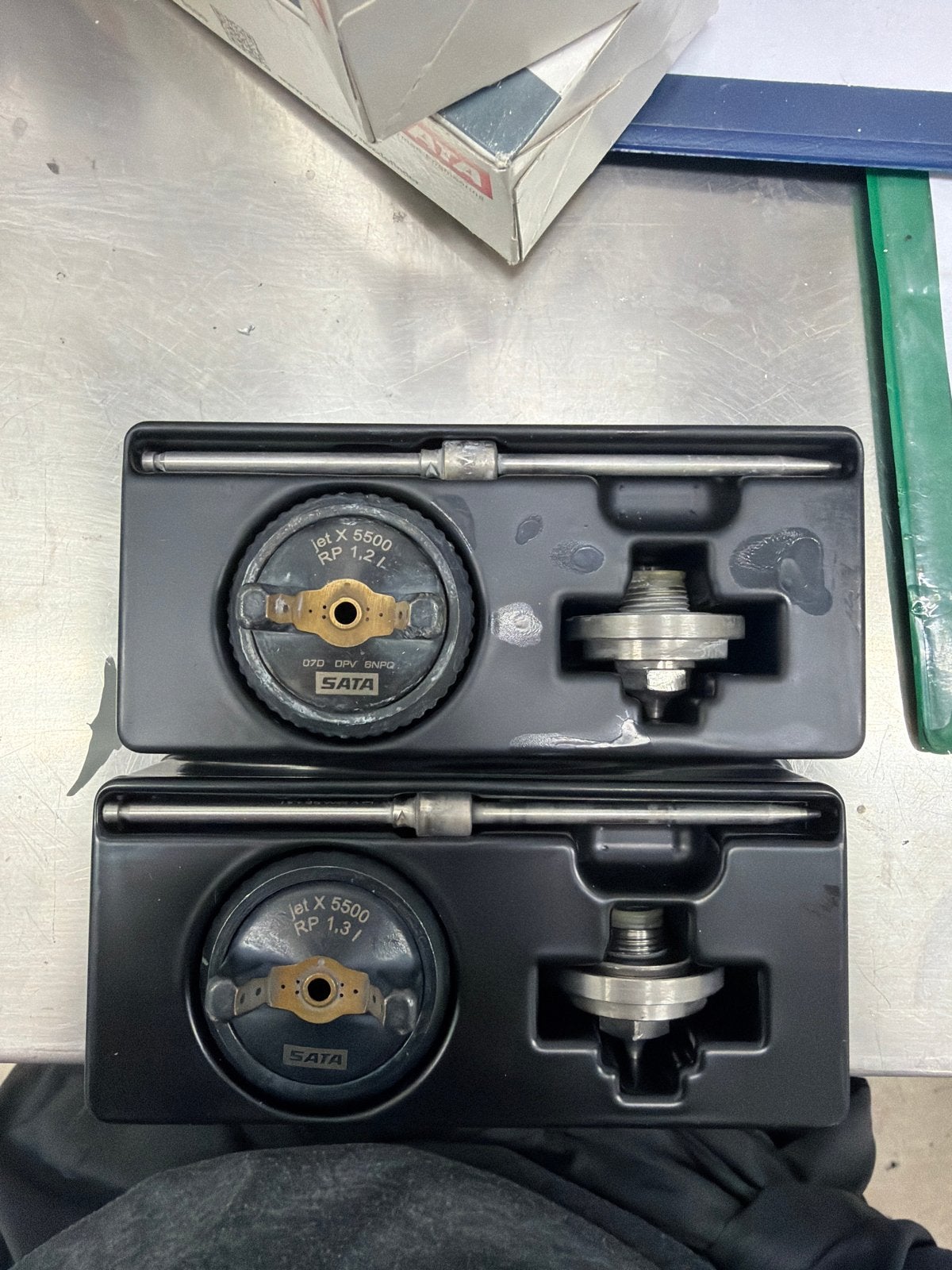 SATA Jet X 5500 RP 1.2L en 1.3L Spuitmondsets, Ophalen of Verzenden, Nieuw, Verfspuit of Verfpomp