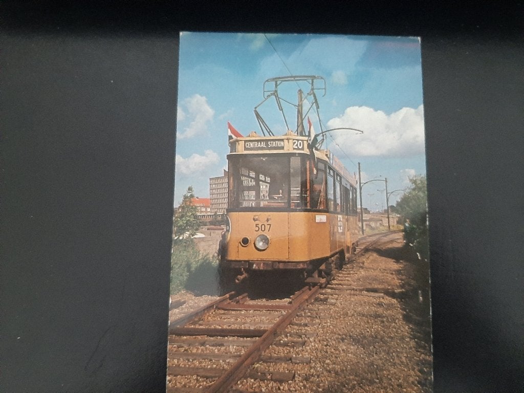 RET, oude tram, nr. 507 bouwjaar 1931, ongelopen., Verzenden, Zo goed als nieuw, Tram, Kaart of Prent
