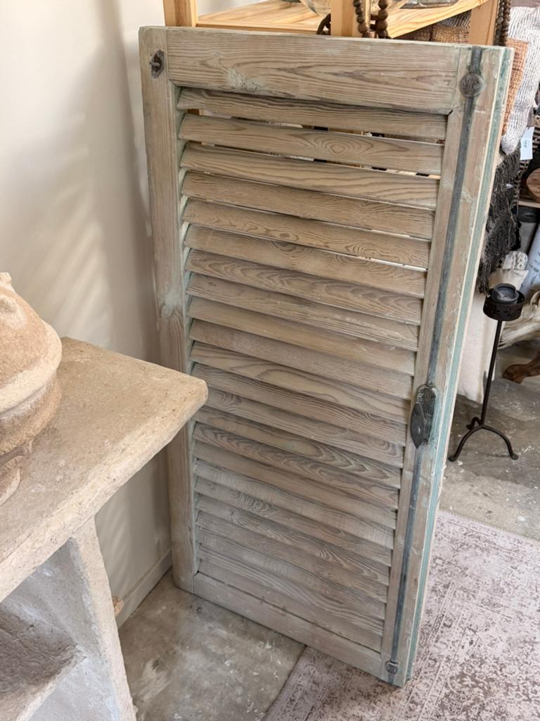 Louvre luik - landelijke woonaccessoires, Huis en Inrichting, Ophalen, Hout, Meerkleurig, 6538 rr