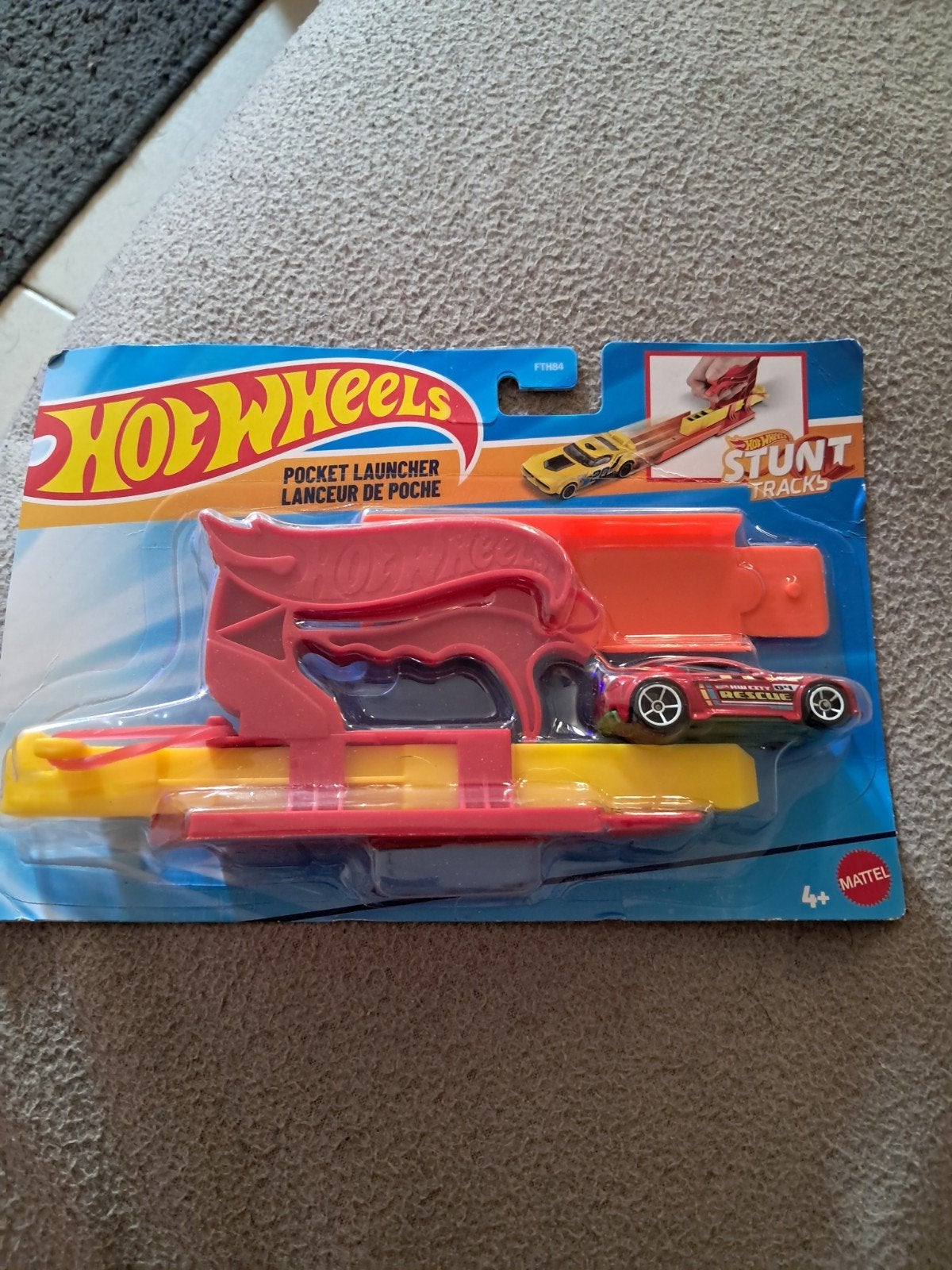 Hot Wheels Pocket Launcher met Torque Twister nieuw in ovp, Ophalen of Verzenden, Zo goed als nieuw, Auto