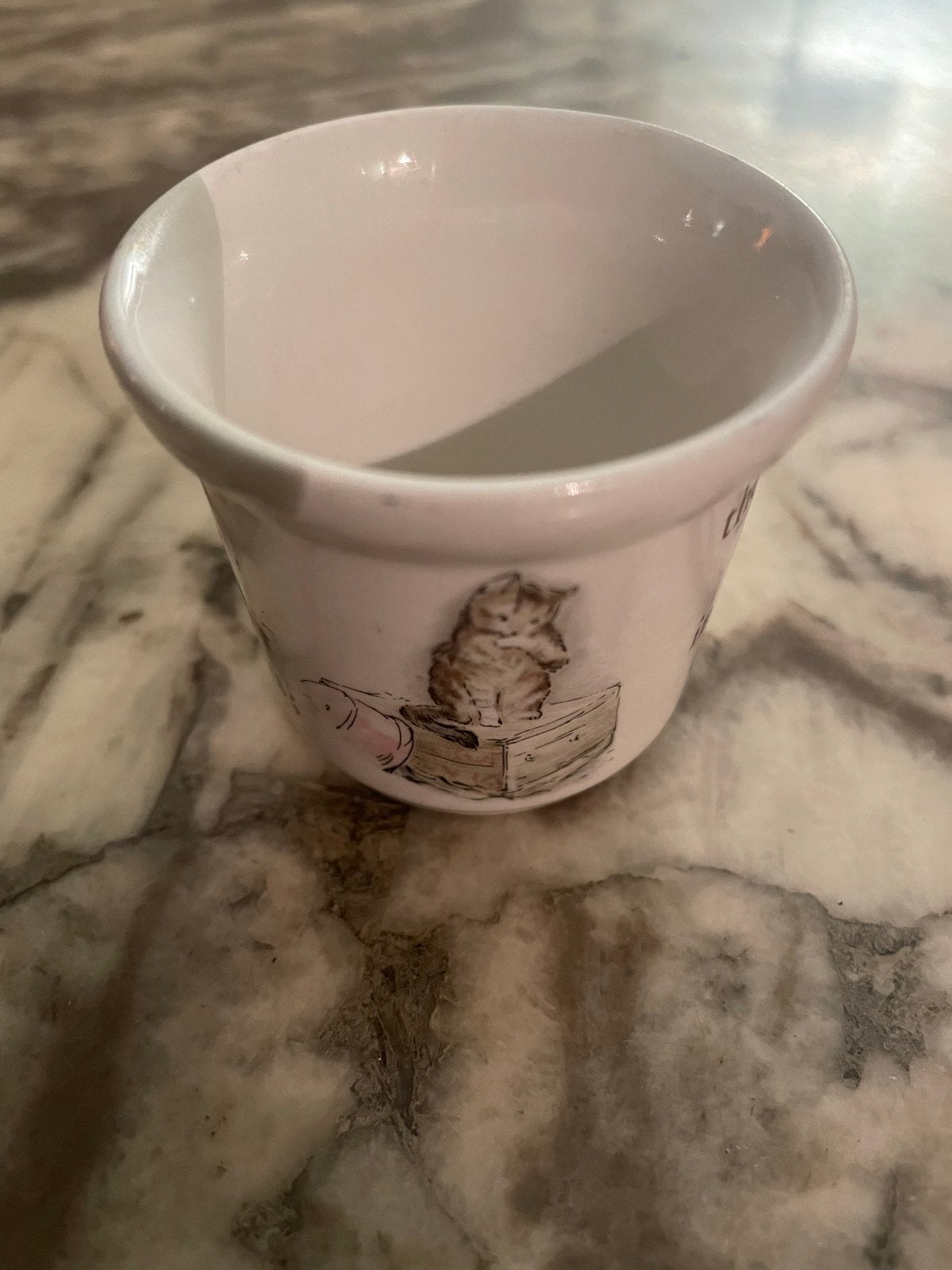 Wedgwood Beatrix Potter Mrs. Tiggy-Winkle Eierdopje, Ophalen of Verzenden