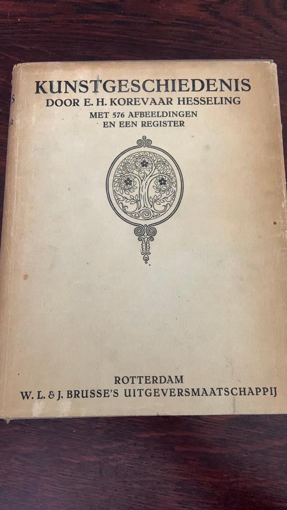 Kunstgeschiedenis - E.H. Korevaar Hesseling, Boeken, Ophalen of Verzenden
