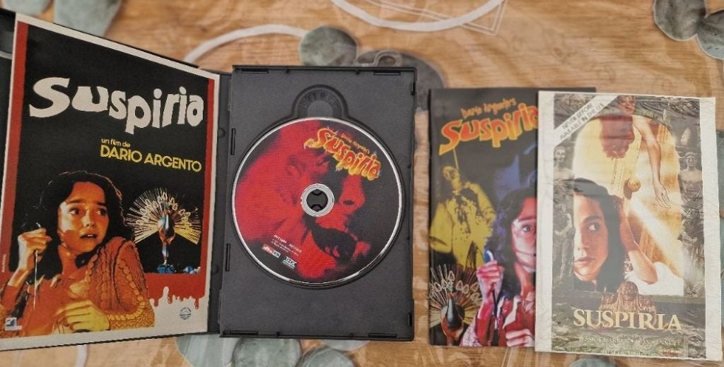 Suspiria Special Edition DVD, Alle leeftijden, Ophalen of Verzenden, Zo goed als nieuw, Bonusmateriaal