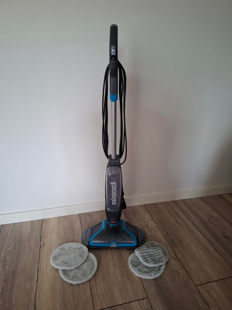Bissell Spinwave elektrische dweil met 2 paar pads, Huis en Inrichting, Schoonmaakartikelen, Ophalen
