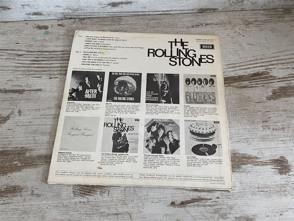 The Rolling stones - The rolling stones decca [1458], Cd's en Dvd's, Vinyl | Rock, Verzenden, Zo goed als nieuw, 12 inch, Poprock
