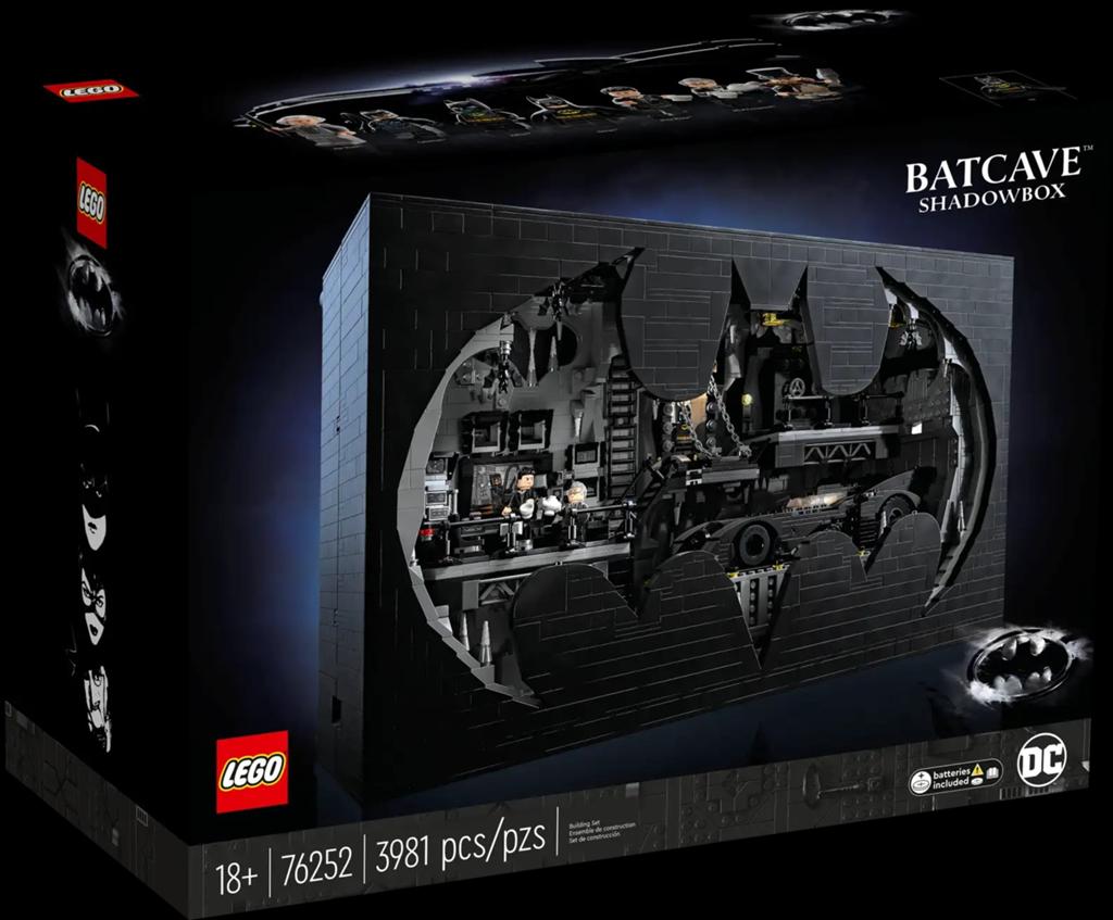 Lego Batcave Shadow Box 76252 - Zo goed als nieuw, Lego, Ophalen of Verzenden, Zo goed als nieuw, Compleet