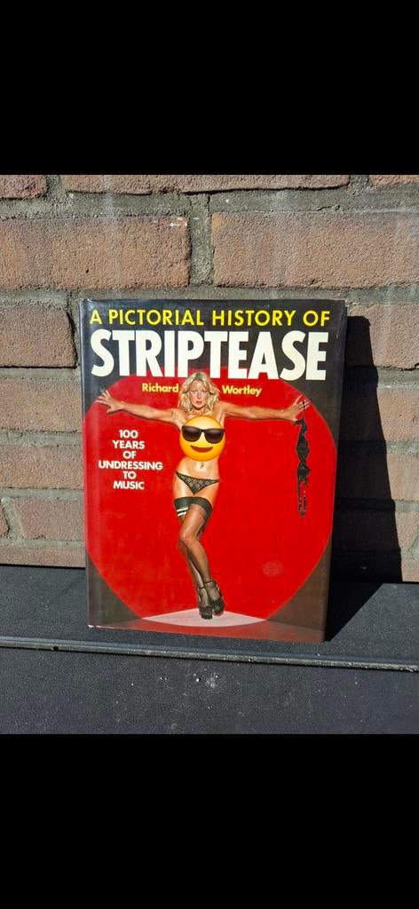 Vintage striptease boek 1976 hardcover, Ophalen of Verzenden