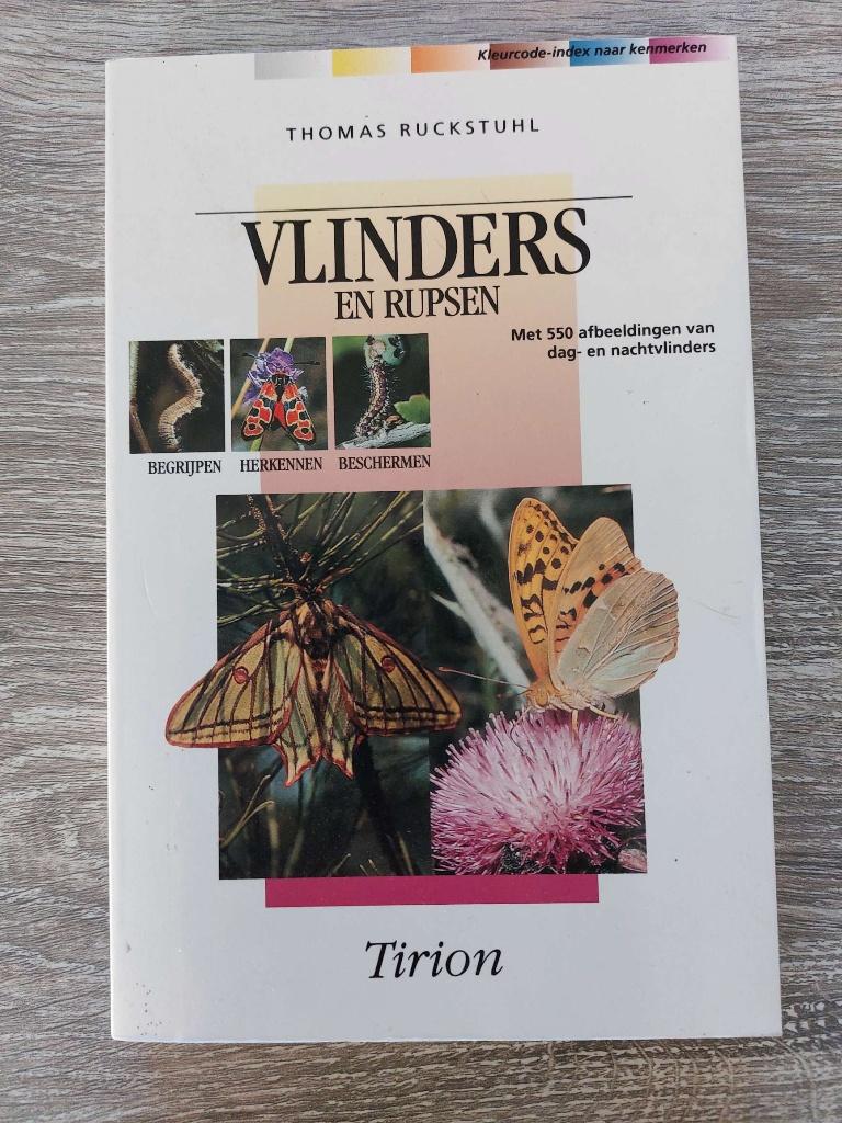 Tirion Vlinders en ruspen, Boeken, Ophalen of Verzenden, Zo goed als nieuw, Overige diersoorten, Tirion