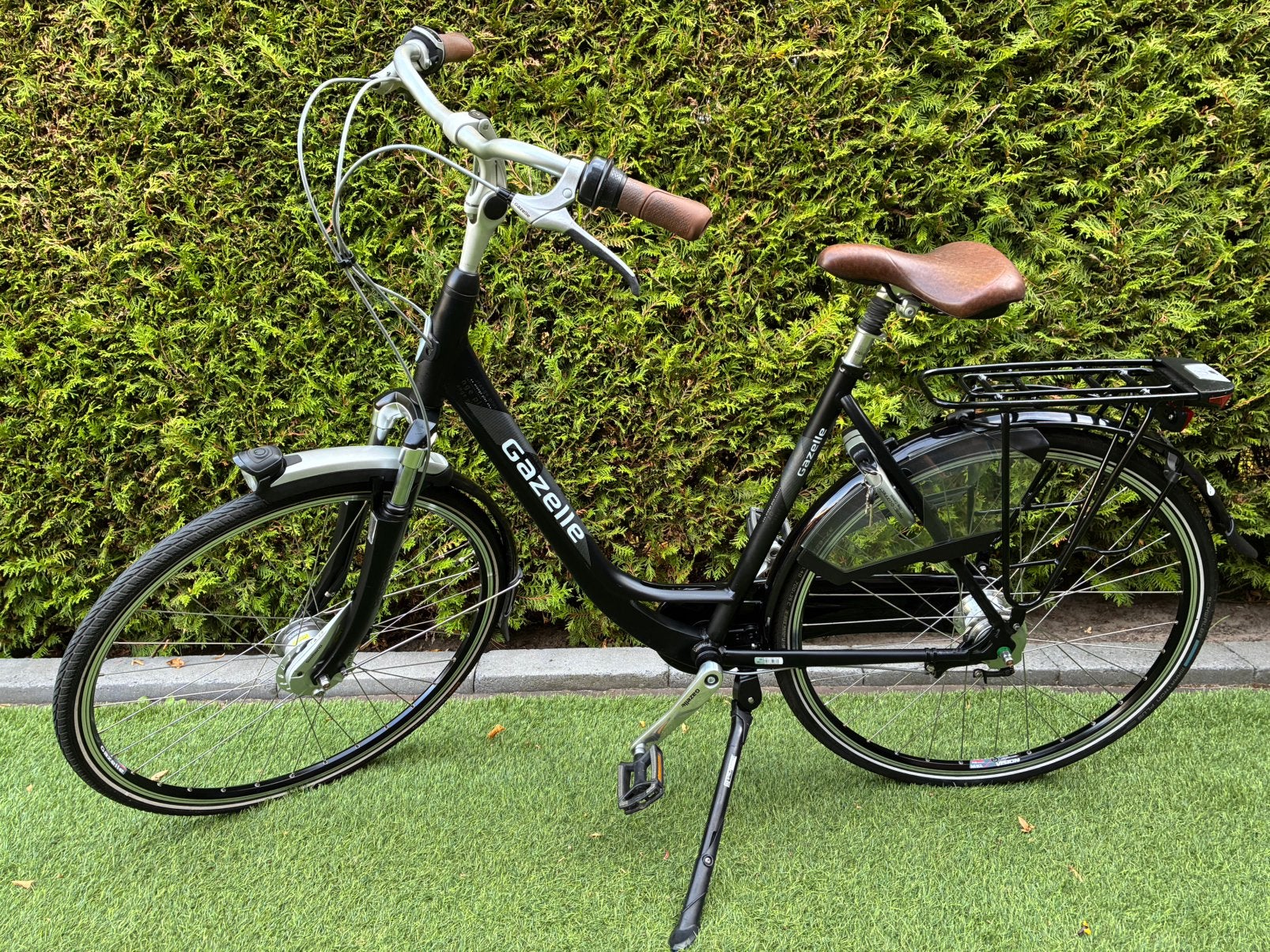 Zeer mooie gazelle orange plus damesfiets, Ophalen, 53 tot 56 cm, Versnellingen, Zo goed als nieuw