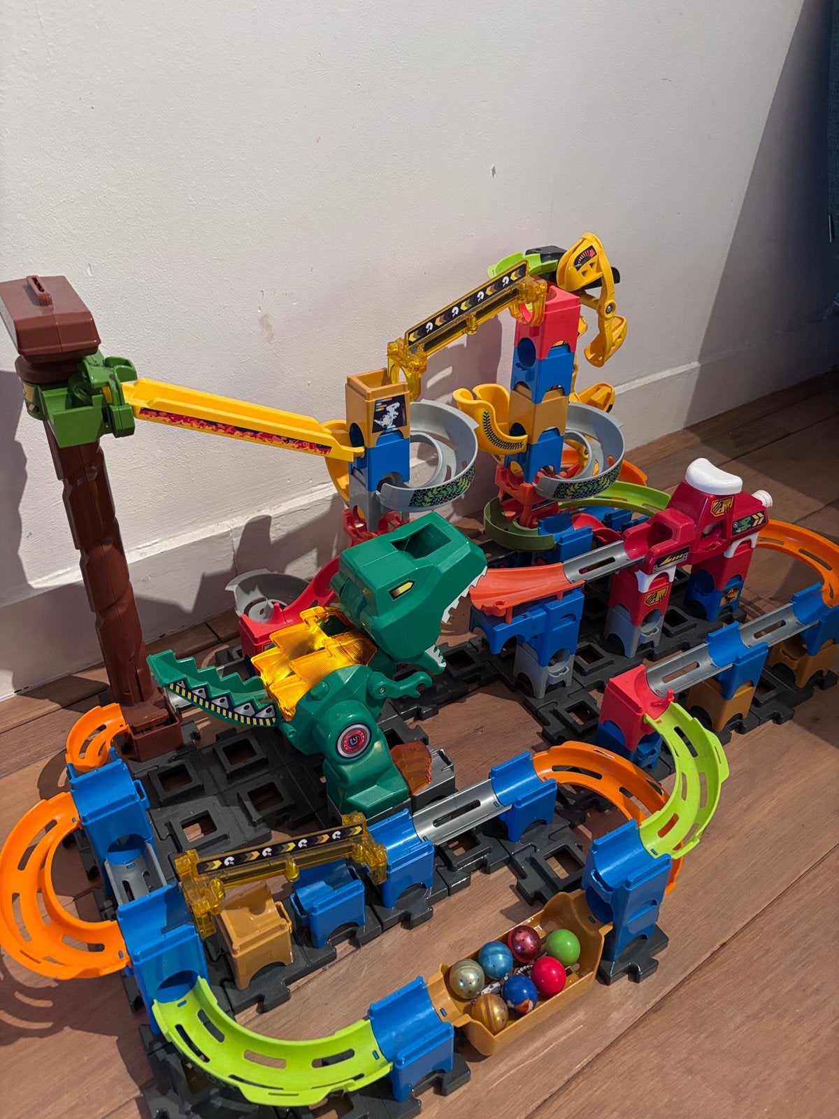 VTech Marble Rush Dino Adventures, Ophalen of Verzenden, Zo goed als nieuw, Jongen of Meisje
