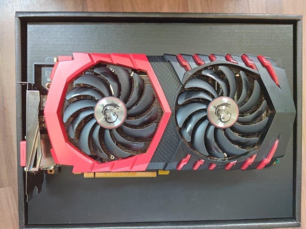 MSI Geforce GTX 1070 Gaming X 8GB, Ophalen, PCI-Express 3, Gebruikt, HDMI