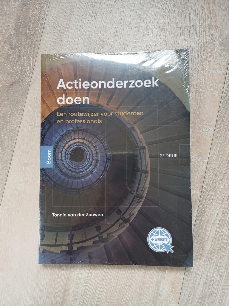 Actieonderzoek doen - Tonnie van der Zouwen (2e druk), Boeken, Studieboeken en Cursussen, Nieuw, HBO, Gamma, Ophalen of Verzenden