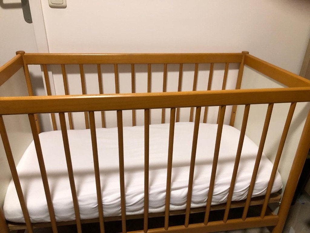 Ikea babybed, Ophalen, Zo goed als nieuw, Ledikant