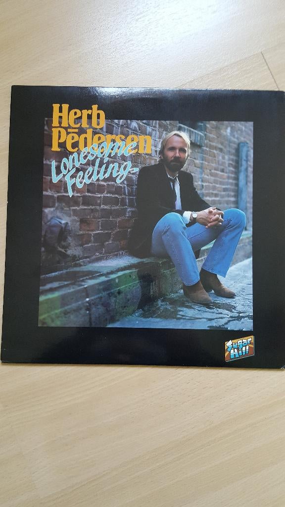 Herb Pedersen Lonesome Feeling LP (Desert Rose Band), Fotohoes, 1980 - 1989, Ophalen of Verzenden, Zo goed als nieuw