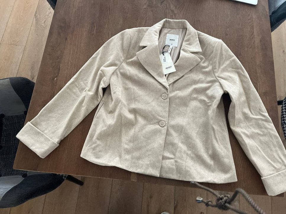 Object Collectors Item jasje maat M, Ophalen of Verzenden, Nieuw, Maat 38/40 (M), Beige