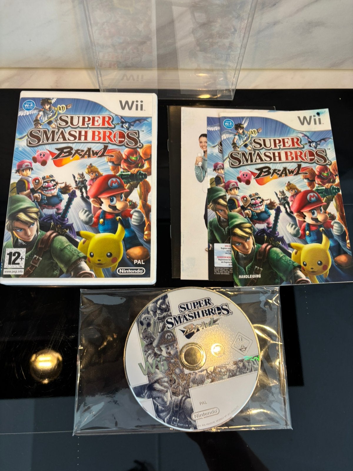 Nintendo Wii Super Smash Bros Brawl, Spelcomputers en Games, Games | Nintendo Wii, Vechten, Ophalen of Verzenden, Zo goed als nieuw