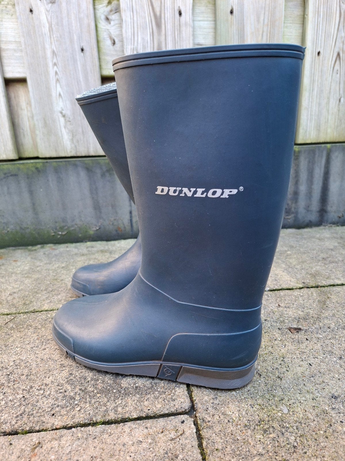 Dunlop regenlaarzen maat 34, Gebruikt, Kinderen, Ophalen of Verzenden, Laarzen