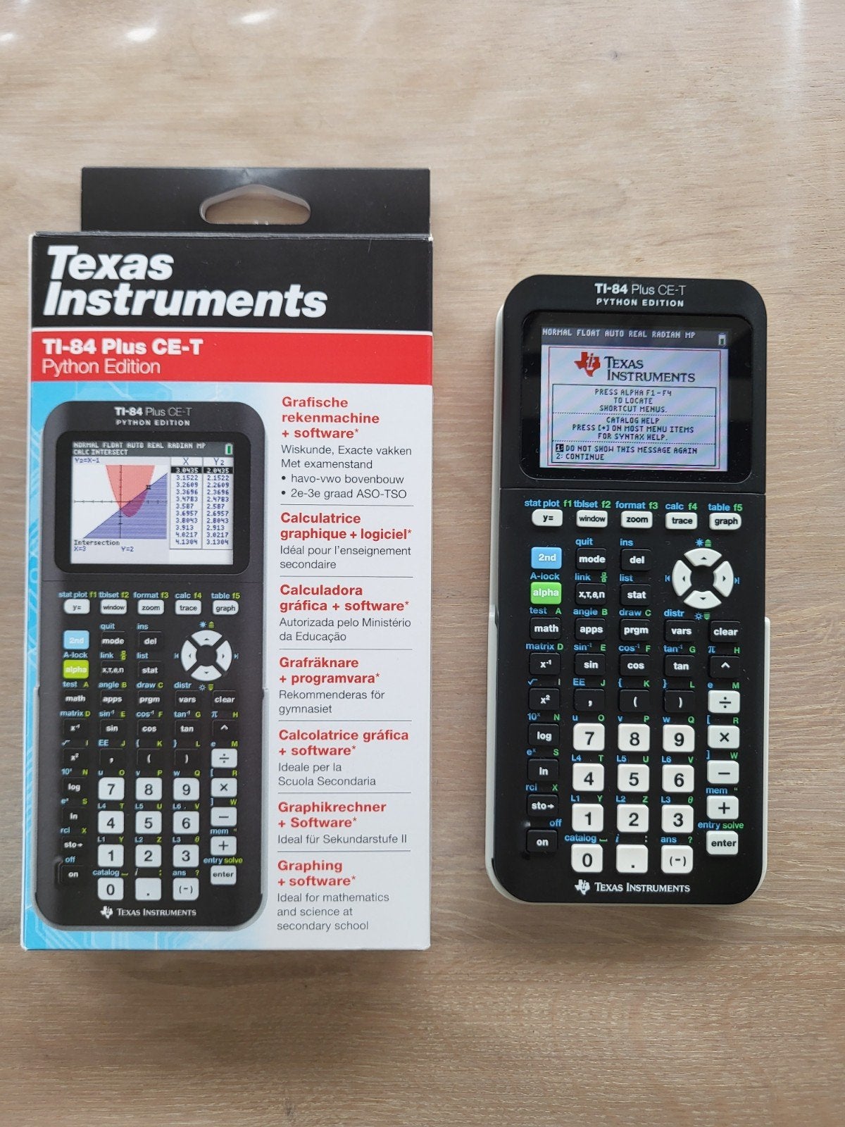 Texas Instruments TI-84 Plus CE-T Python Edition, Diversen, Ophalen, Grafische rekenmachine, Zo goed als nieuw