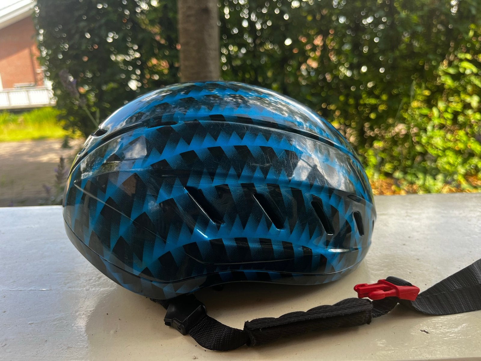 Viking Skate Helm S/M (55-58) - Blauw/Zwart, Ophalen of Verzenden, Gebruikt, Overige typen, Viking