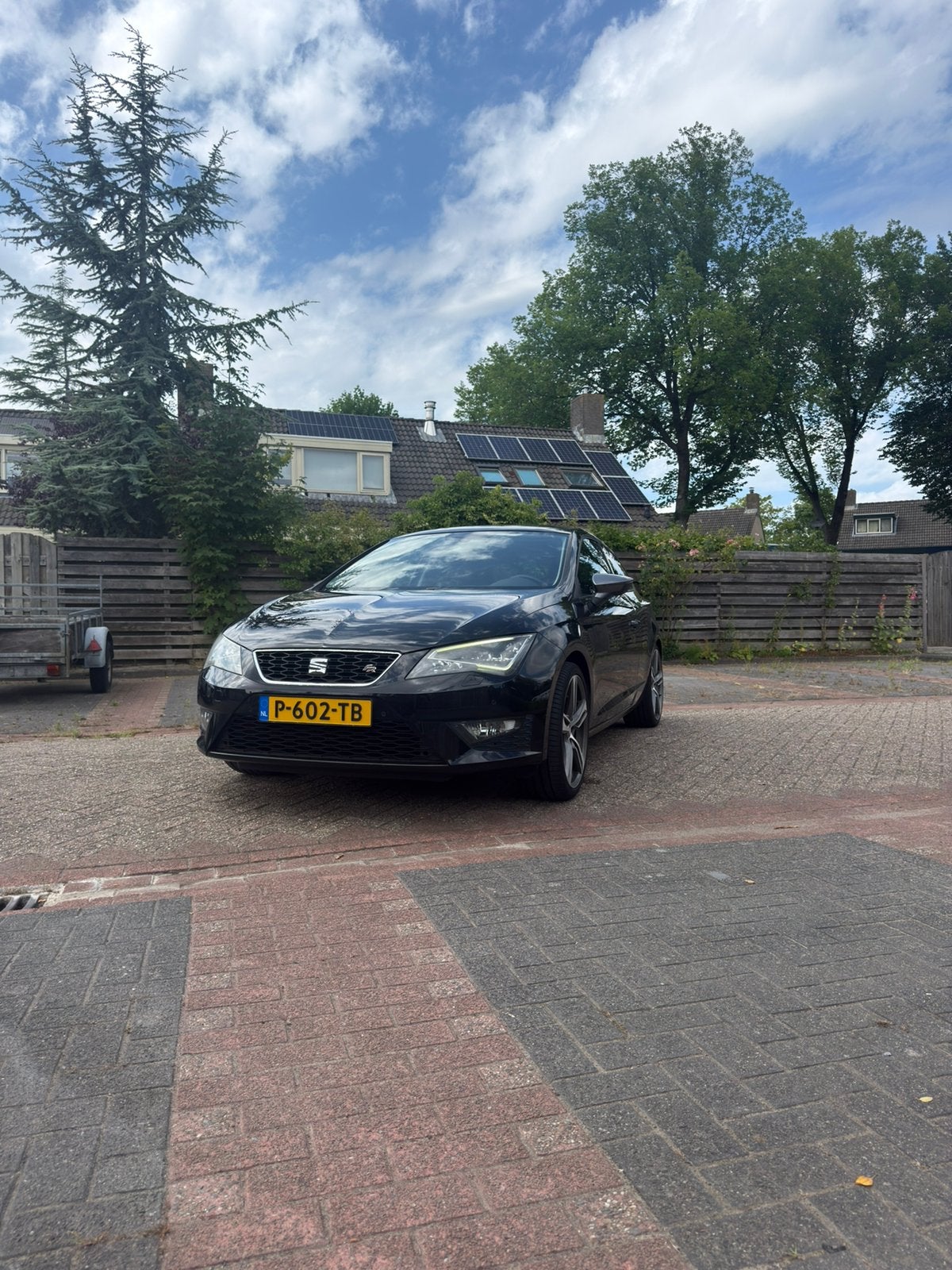 Seat Leon 1.4 TSI FR SC 2013 Zwart | PANO | STOELVERWARMING, Auto's, Voorwielaandrijving, Zwart, 4 cilinders, 1395 cc