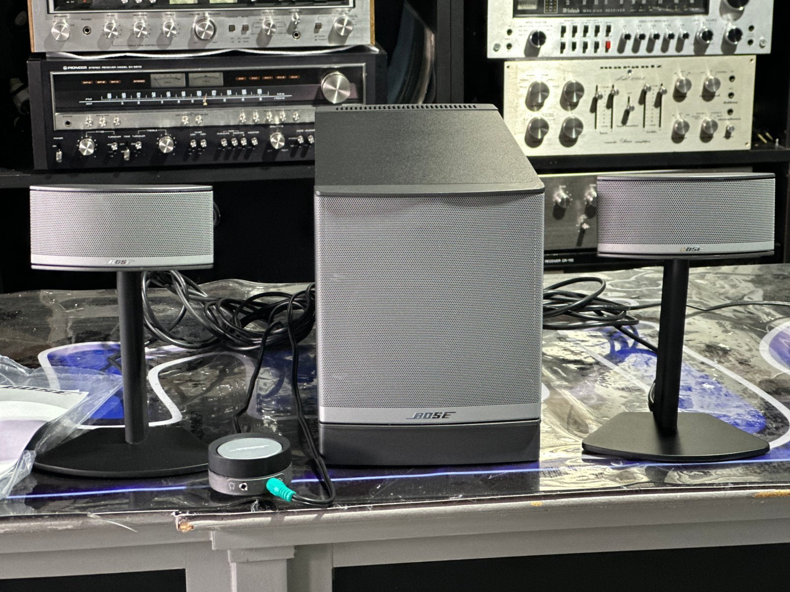 Bose Companion 5 Multimedia Speaker System, Computers en Software, Pc speakers, Ophalen, Bose, Audiokanaal 2.1, Bose