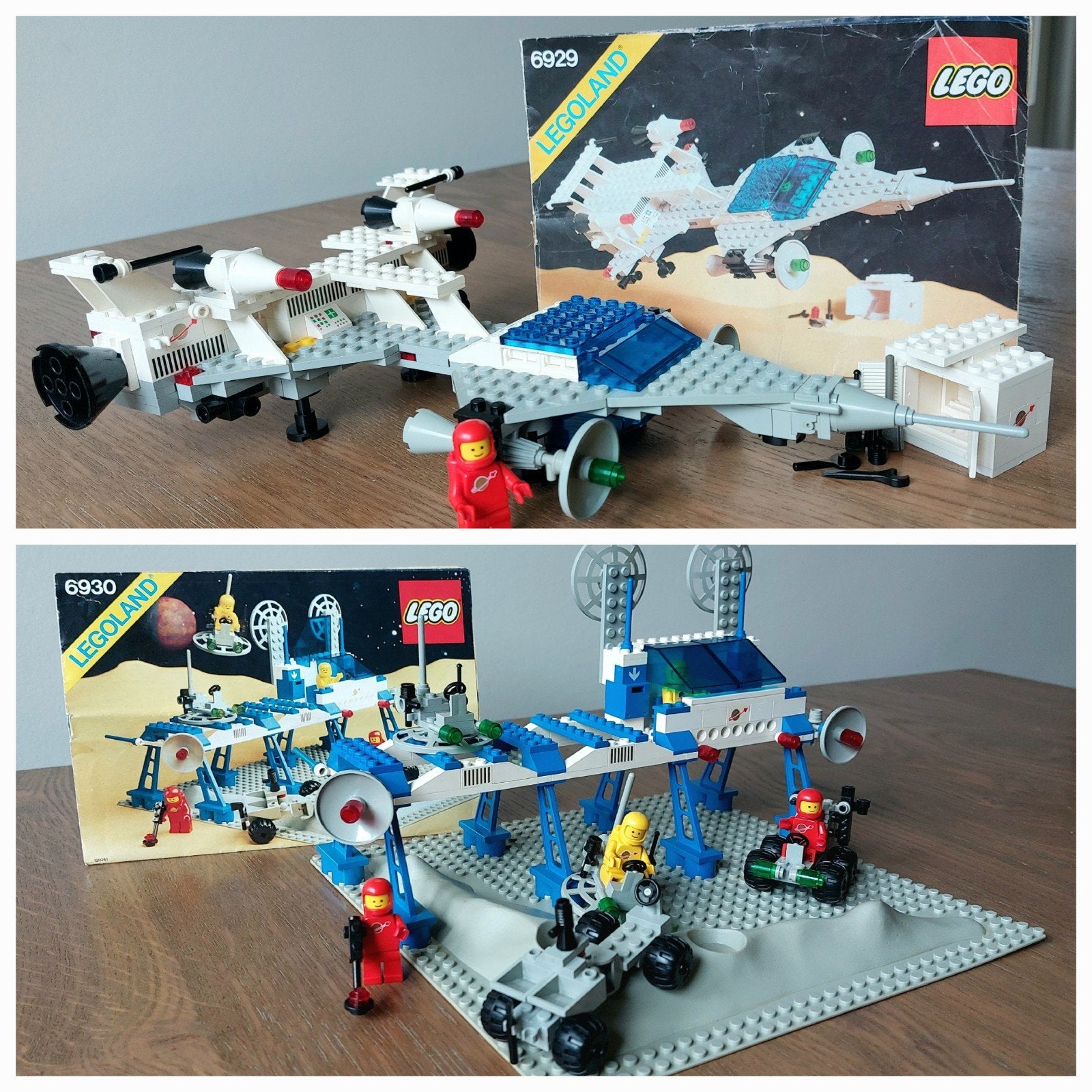 LEGO Space 6929 Starfleet Voyager en 6930 Supply Station, Kinderen en Baby's, Speelgoed | Duplo en Lego, Gebruikt, Lego, Ophalen of Verzenden