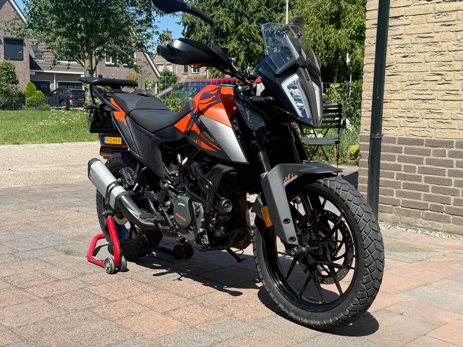 KTM 390 Adventure dealer onderhouden, Motoren, 390 cc, Occasion, Particulier, Meer dan 35 kW