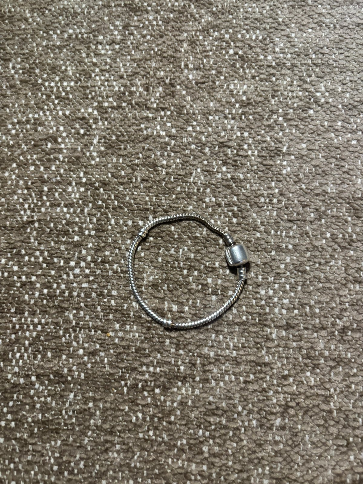 Een bedel armband, sterling zilver (kindermaat), Sieraden, Tassen en Uiterlijk, Piercings, Ophalen, Gebruikt, Zilver, Overige typen