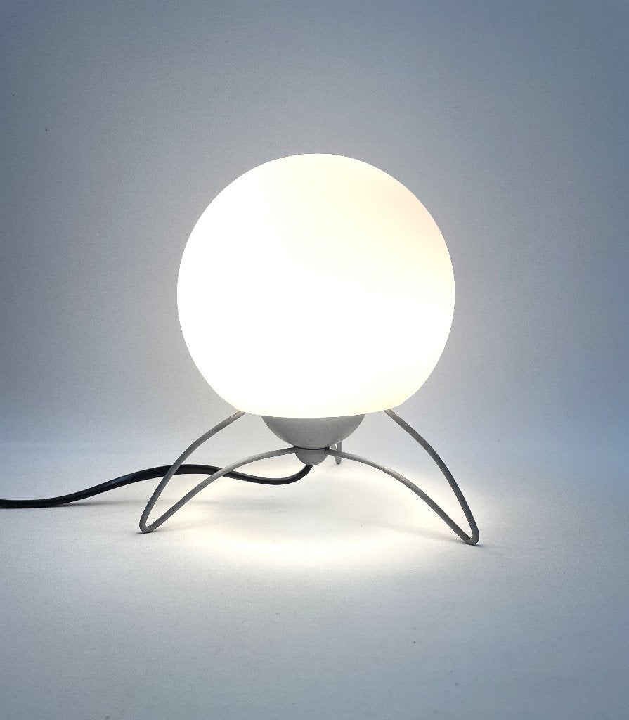 tafellamp bollamp, globelamp  jaren ’00 vintage, Huis en Inrichting, Lampen | Tafellampen, Overige typen, Gebruikt, Overige merken