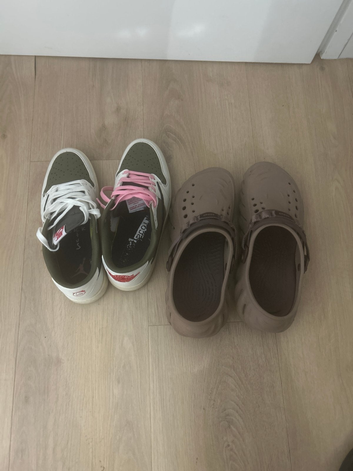 Schoenen en Crocs maat 43, Ophalen of Verzenden, Gedragen, Groen, Sneakers of Gympen