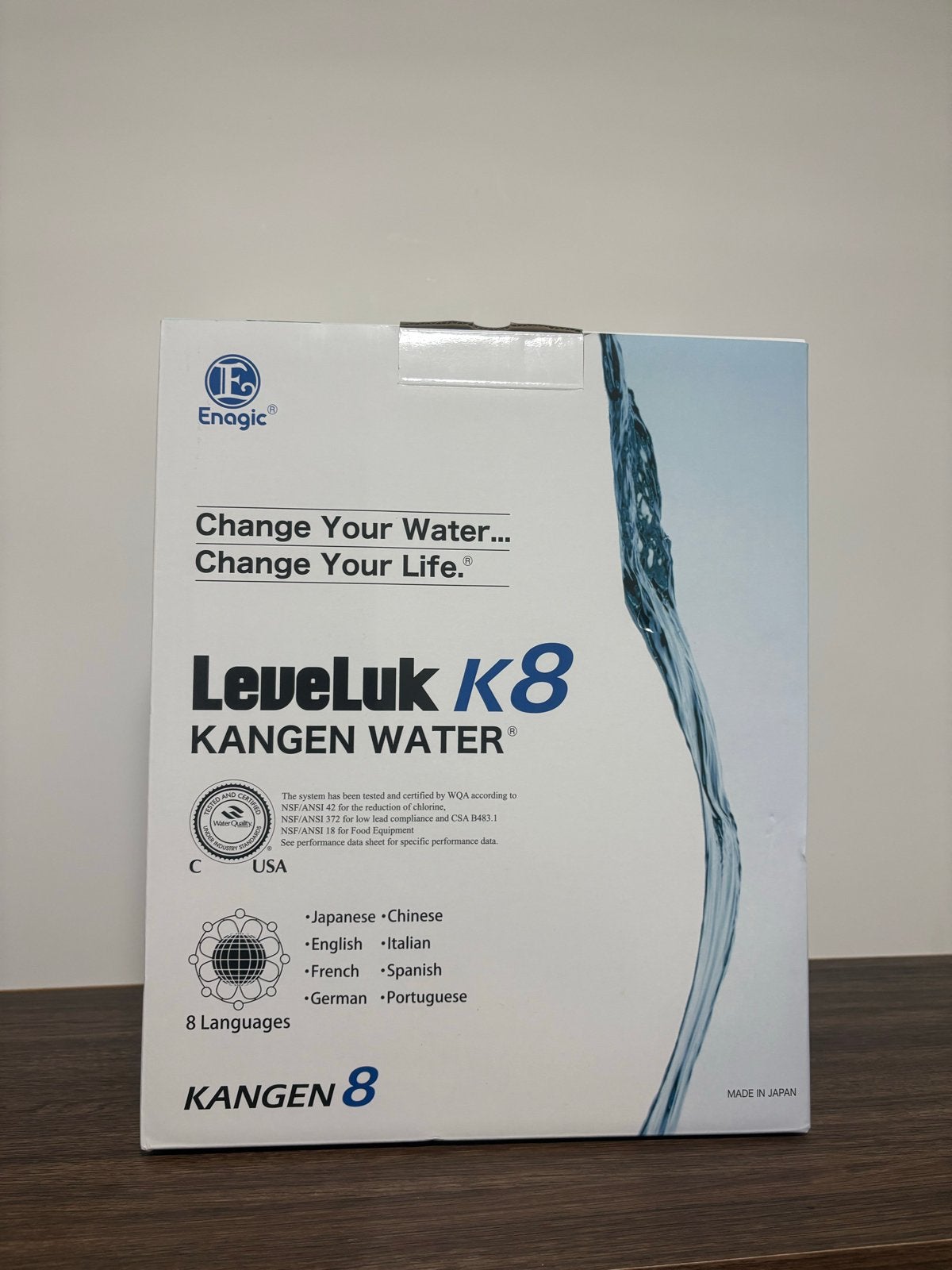 Enagic LeveLuk K8 Kangen Water Machine - Nieuw in doos, Ophalen of Verzenden, Nieuw