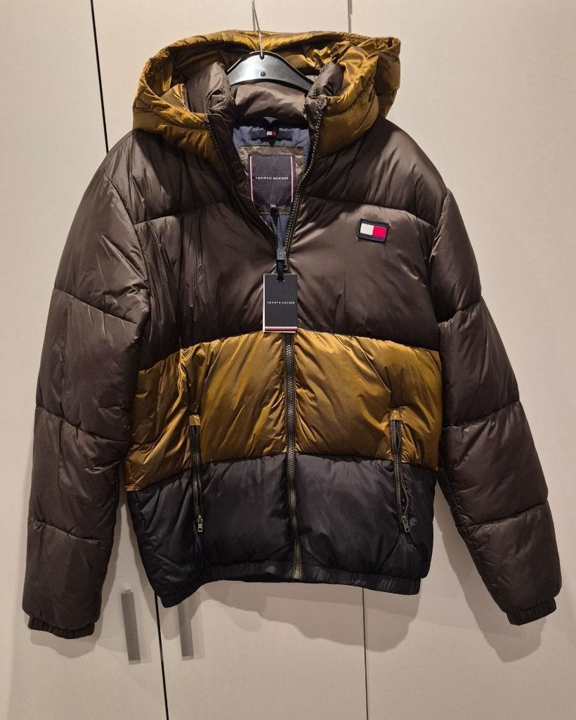 Tommy Hilfiger Puffer Jacket - Nieuw met labels - maat 176, Ophalen, Meerkleurig, Tommy Hilfiger, Nieuw