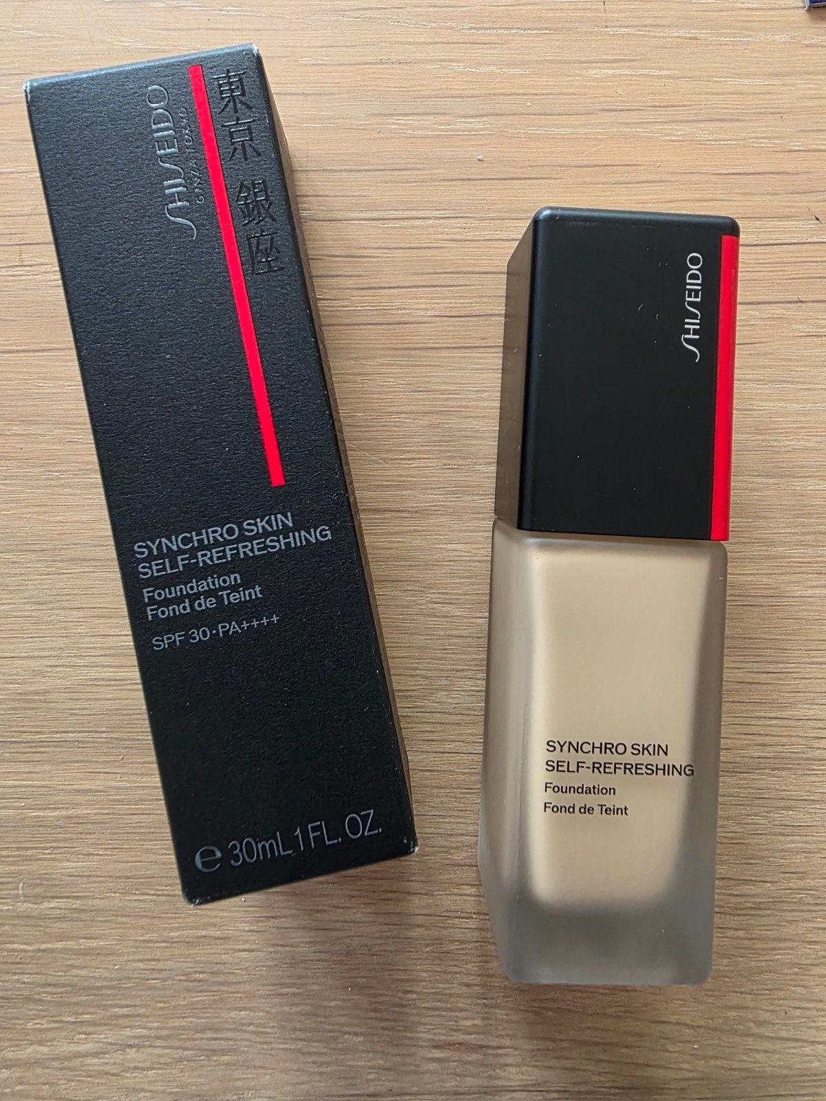 Shiseido Synchro Skin Self-Refreshing Foundation SPF30, Gehele gezicht, Beige, Nieuw, Ophalen of Verzenden