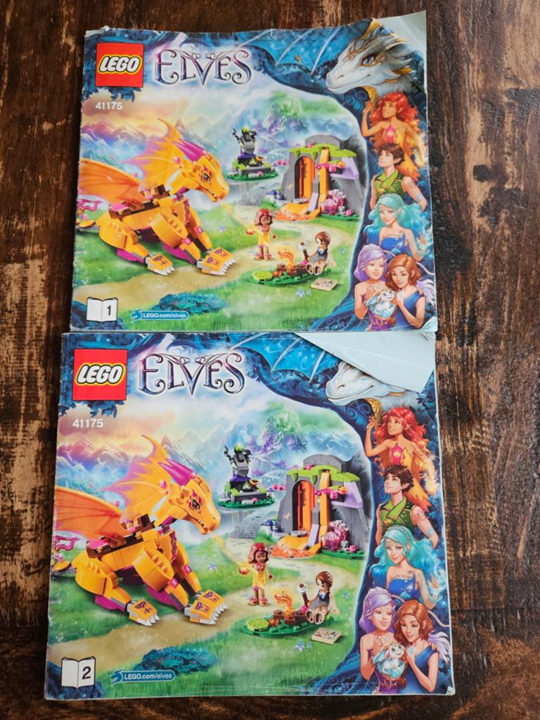 LEGO Elves 41175: Het Vuur Draak Lava Hol, Ophalen of Verzenden, Gebruikt, Overige typen