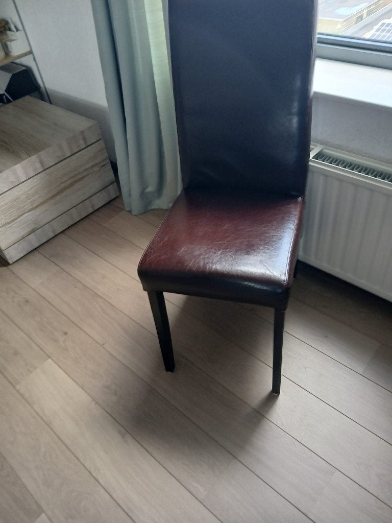 Eetkamer stoelen 6 st GRATIS AF TE HALEN in Etten-Leur, Ophalen, Gebruikt, Vijf, Zes of meer stoelen