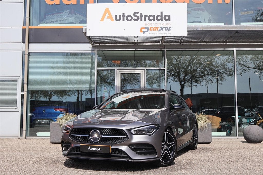 Mercedes CLA Shooting Brake 180 AMG-Line 136pk | Keyless | P, Auto's, Mercedes-Benz, CLA, 136 pk, Gebruikt, 4 cilinders