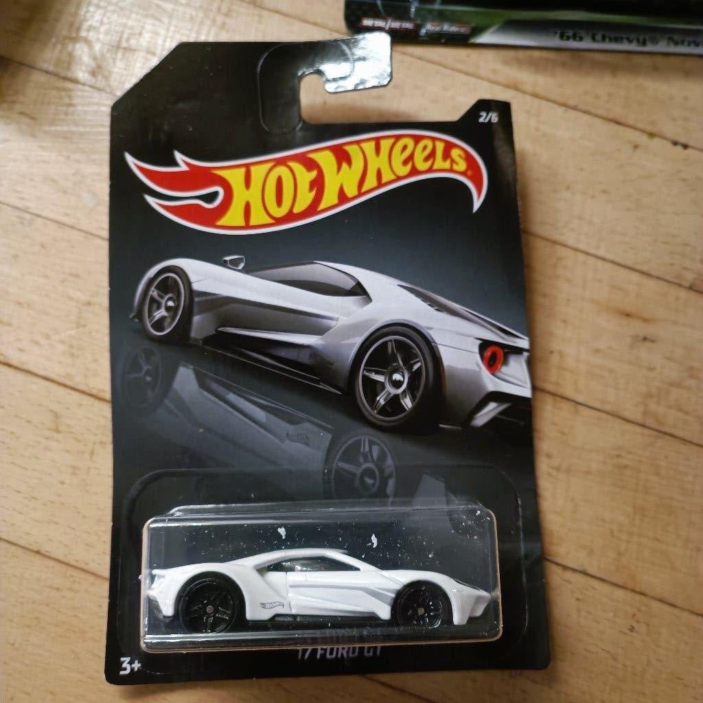 Hot Wheels ´17 Ford GT wit, Ophalen of Verzenden, Nieuw, Auto
