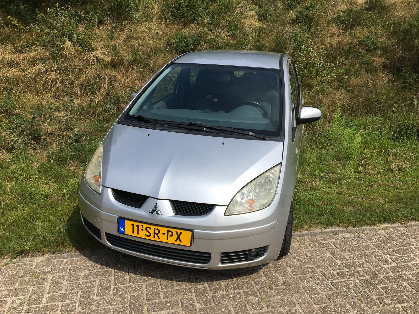 Mitsubishi Colt 1.3 CZ5 2006 Grijs, Auto's, 31 €/maand, Colt, Origineel Nederlands, Handgeschakeld