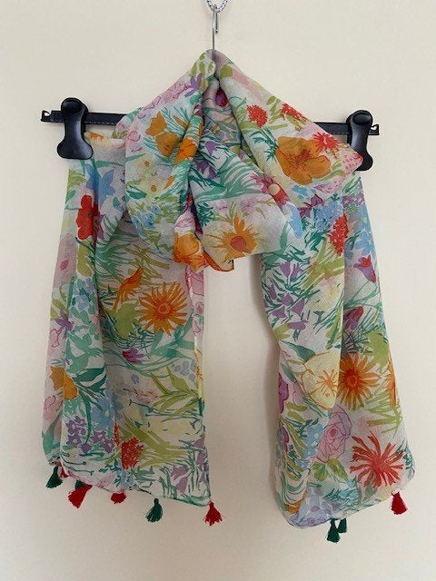 Zomerse grote sjaal Nieuw, Verzenden, Nieuw, Maat 46/48 (XL) of groter, Sjaal