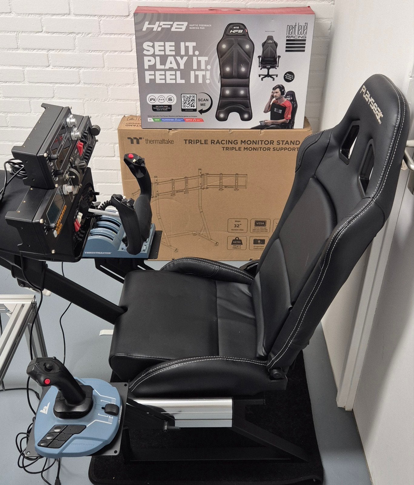 Complete Flight Simulator Set, Ophalen, Zo goed als nieuw