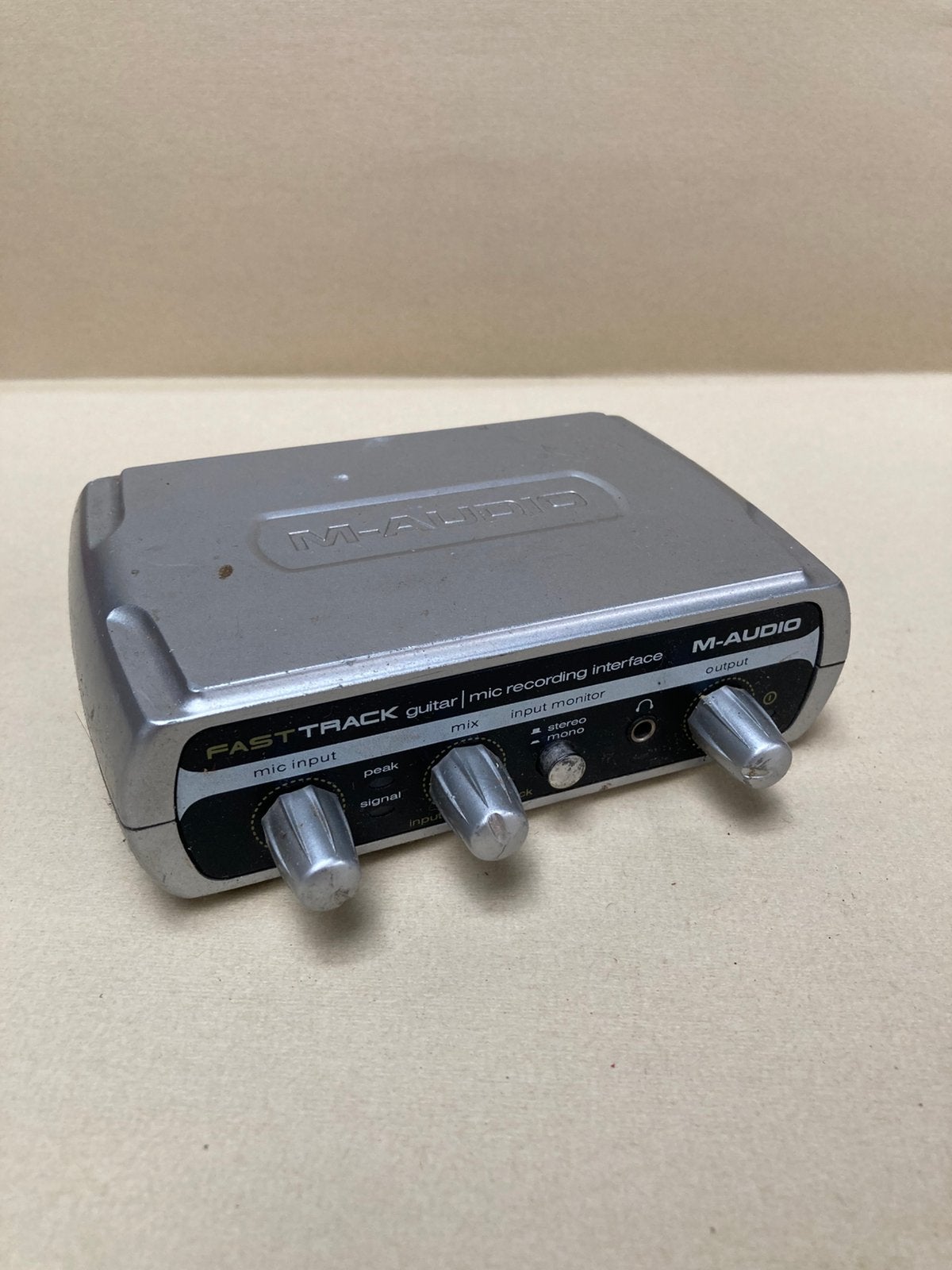 M-Audio Fast Track USB Audio Interface, Ophalen, Zo goed als nieuw