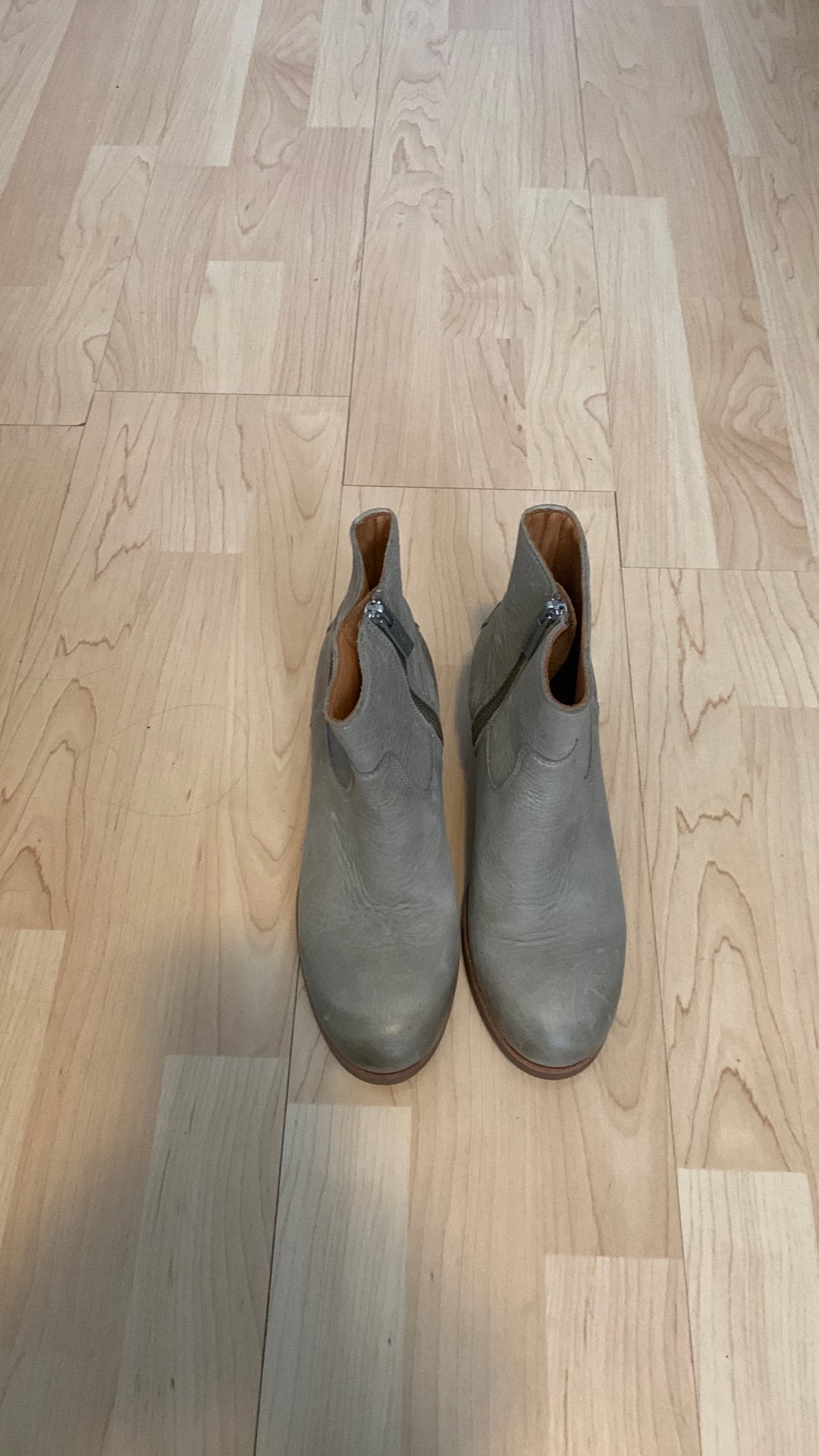 Grijsgroene shabbies, Kleding | Dames, Schoenen, Overige kleuren, Lage of Enkellaarzen, Ophalen of Verzenden, Zo goed als nieuw