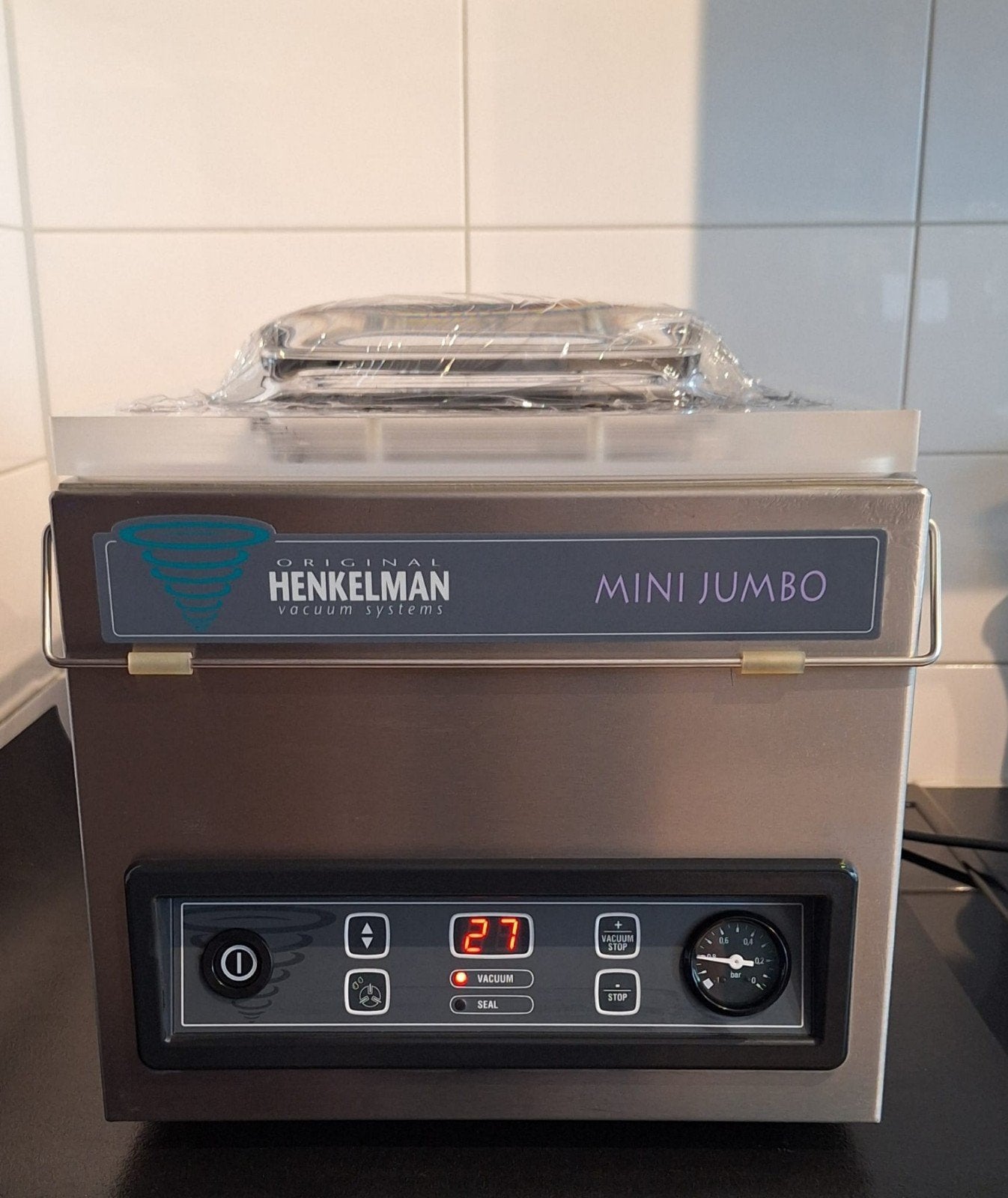 Henkelman Mini Jumbo Vacuümmachine – Compleet Onderhouden, Ophalen, Overige typen, Zo goed als nieuw, Overige materialen