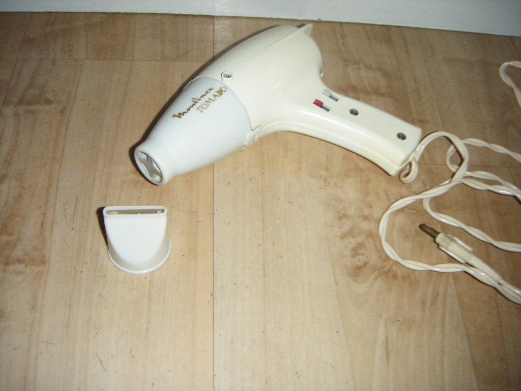 Vintage haardroger, föhn,Moulinex/Tomade,warm-koud,werkt, Ophalen of Verzenden, Overige typen