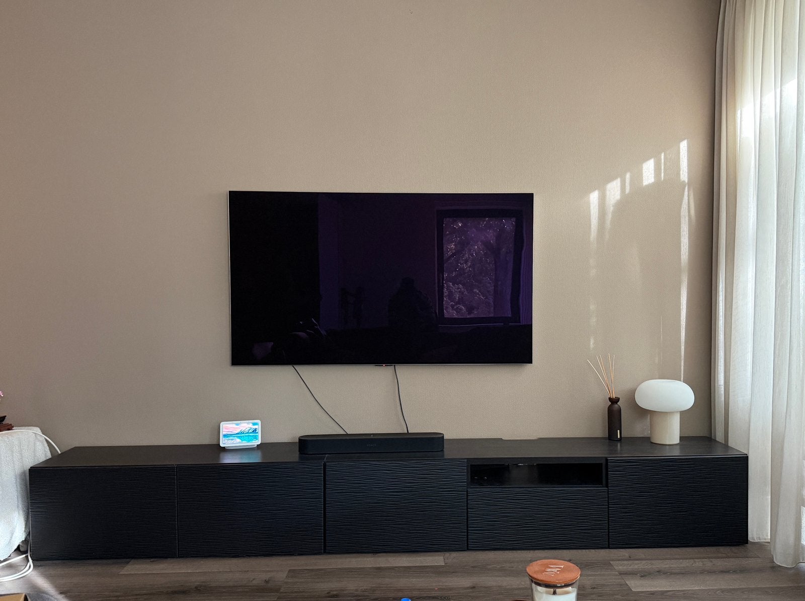 IKEA - Besta tv meubel, Ophalen, Gebruikt, 200 cm of meer, Minder dan 100 cm